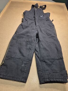 Walls Black Kids Bib Overalls